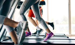 Picture of people running on treadmill in gym